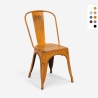Set van 20 industriële vintage stoelen Steel Old van metaal. Afmetingen