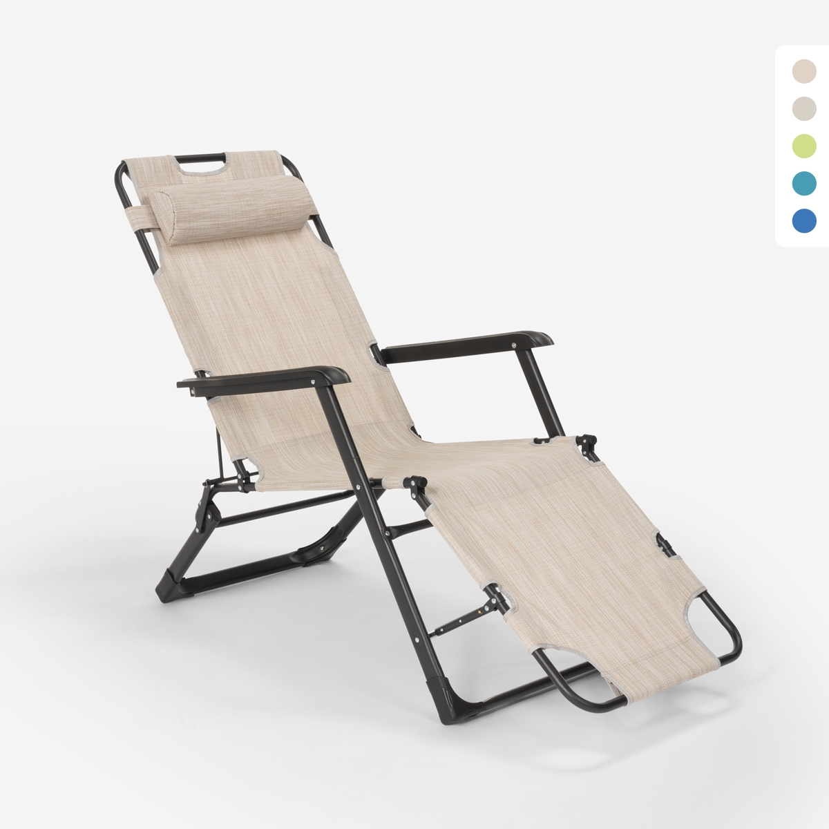 Inklapbare strand- en tuinstoel Emily Lux Zero Gravity Aankoop