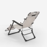 Inklapbare strand- en tuinstoel Emily Lux Zero Gravity