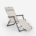 Inklapbare strand- en tuinstoel Emily Lux Zero Gravity