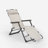 Inklapbare strand- en tuinstoel Emily Lux Zero Gravity