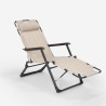 2 opvouwbare tuinstoelen Emily Lux Zero Gravity
