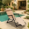 2 opvouwbare tuinstoelen Emily Lux Zero Gravity