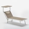 Professioneel ligbed Santorini Limited Edition voor het strand Keuze