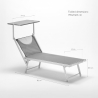 Professioneel ligbed Santorini Limited Edition voor het strand 