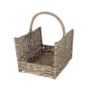 Rieten houtmand met handvat 45,8x36x51,5 cm Aanbod