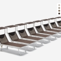 Set van 20 Santorini Limited Edition ligbedden van aluminium Aanbieding