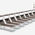 Set van 20 Santorini Limited Edition ligbedden van aluminium Aanbieding