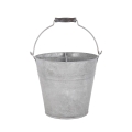 Antiek verzinkte metalen emmer 7L Aanbieding