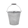 Antiek verzinkte metalen emmer 7L Aanbieding