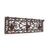 Gietijzeren wandkapstok met 3 decoratieve haken Aanbieding