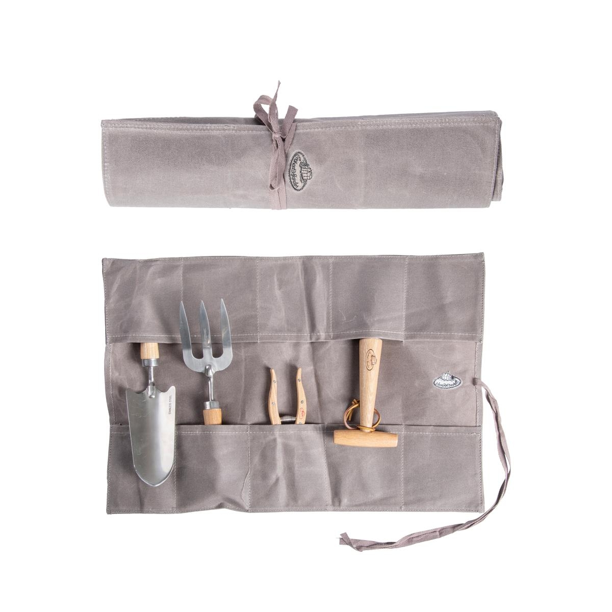 Opvouwbare tuingereedschapstas van gelamineerd canvas Aanbieding