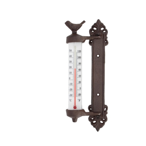 Wandthermometer met decoratieve vogel Aanbieding