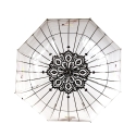Decoratieve transparante koepelparaplu met papegaai Aanbod