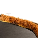 Cocostapijt in cheetah-vorm voor de deur Aanbod