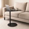 Lage zwarte salontafel in modern design 45x33,5x49 cm Javel Verkoop