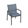 Buitenset met glazen tafel en 4 stoelen Tarquinia Verkoop