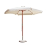 Gharab houten tuinparasol met centrale paal 285 cm Aanbieding