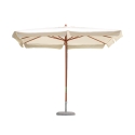 Houten Vierkante Parasol 3x3 voor Buiten in de Tuin Mirado Aanbieding