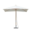 Arunya houten tuinscherm met centrale paal 3x2m Aanbieding