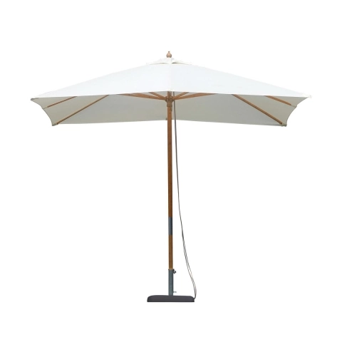 Arunya houten tuinscherm met centrale paal 3x2m Aanbieding