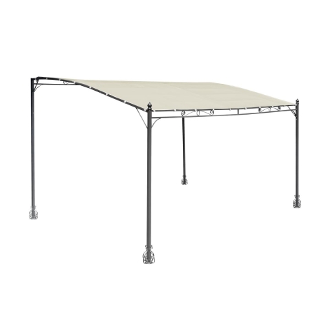 Muurpergola van ijzer 3x4 m voor buiten Kansas Aanbieding
