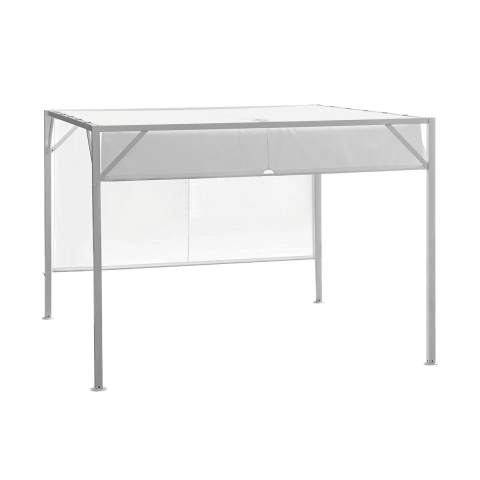 Tuinpergola 3x3 met verschuifbaar dak Skroda Aanbieding