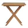 Opvouwbare tuinset in teak hout 80x120 cm Lipari Aanbod