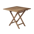 Opvouwbare tuintafel van teak hout 80x80cm Vulcano Aanbieding