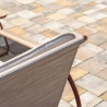 Moderne tuinset Tinos: 2 fauteuils, sofa en tafeltje Keuze