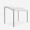 Tuinpaviljoen Pergola 3x2 meter 