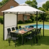 Tuinpaviljoen Antigua van 3,3x3,3 meter Aanbieding