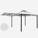 Tuinpaviljoen Antigua van 3,3x3,3 meter Kortingen