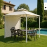 Tuinpaviljoen Antigua van 3,3x3,3 meter met extra uv-bescherming Aanbod