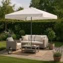 Rechthoekige parasol Eden van 3x2m ideaal voor de horeca Catalogus