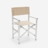 Set van 2 opvouwbare draagbare strandstoelen Regista Gold 