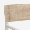 Set van 4 opvouwbare draagbare strandstoelen Regista Gold 