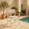 Set van 4 opvouwbare draagbare strandstoelen Regista Gold 