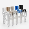 Set van 4 opvouwbare draagbare strandstoelen Regista Gold 