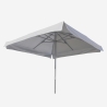 Tuinparasol vierkant 3x3m aluminium middenstang Marte Catalogus