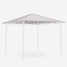 Stalen pergola tuinpaviljoen 3x3 meter Style Keuze