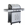 Roestvrijstalen gasbarbecue met 3 branders + 1 Davis Aanbieding