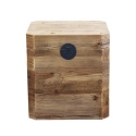 Houten opbergkist 52x48x55cm Irving Aanbod