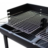 Houtskoolbarbecue op wielen met 2 verstelbare roosters Wisconsin Kortingen