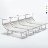 Aanbieding 4 stuks professionele ligbedden Italia Keuze