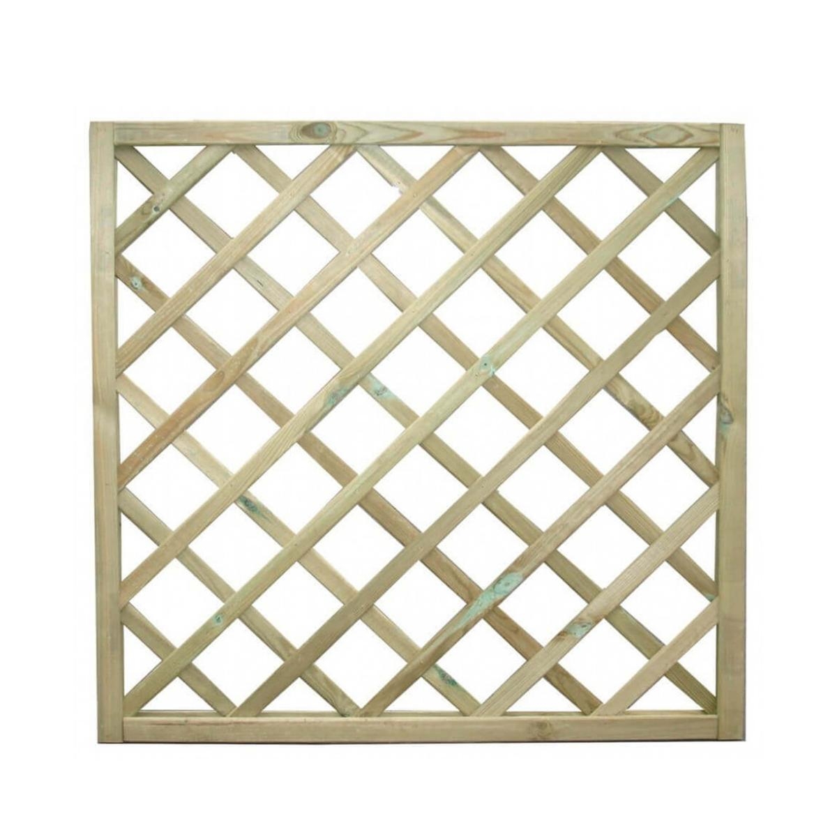 Pine houten trellis 90x90 voor klimplanten Sandra