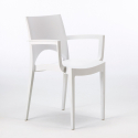 Set van 24 Grand Soleil polypropyleen stoelen met armleuningen Paris Arm 