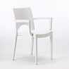 Set van 24 Grand Soleil polypropyleen stoelen met armleuningen Paris Arm 