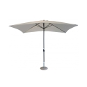 Witte tuinparasol 2x3m in polyester Poly Aanbieding