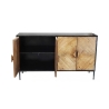 Industriële houten en metalen dressoir Derek Catalogus